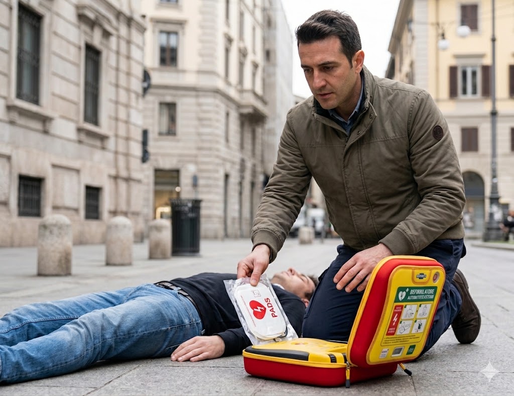 Errori più frequenti nell’uso del defibrillatore
